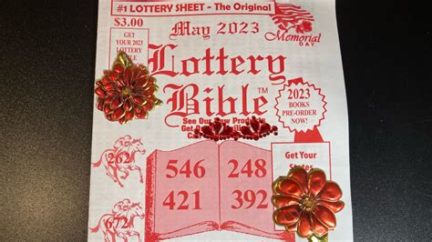 lottery bible numbers|Lottery Bibles .